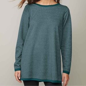 Studio 1886 Tie Back Glitter Top